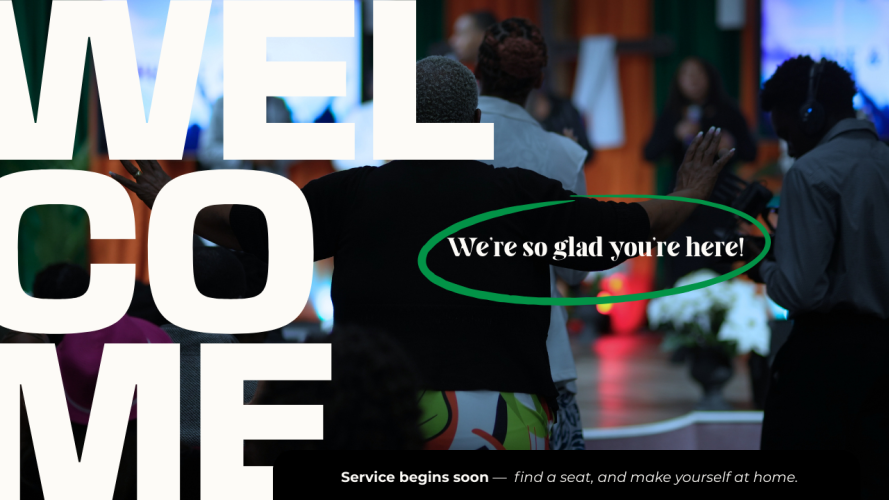 Welcome to [Church Name]